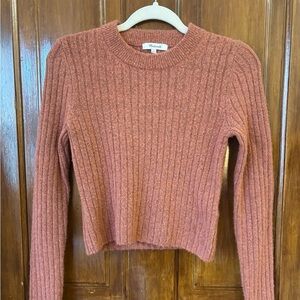 Madewell Sweater Women's Clothing Store Rust